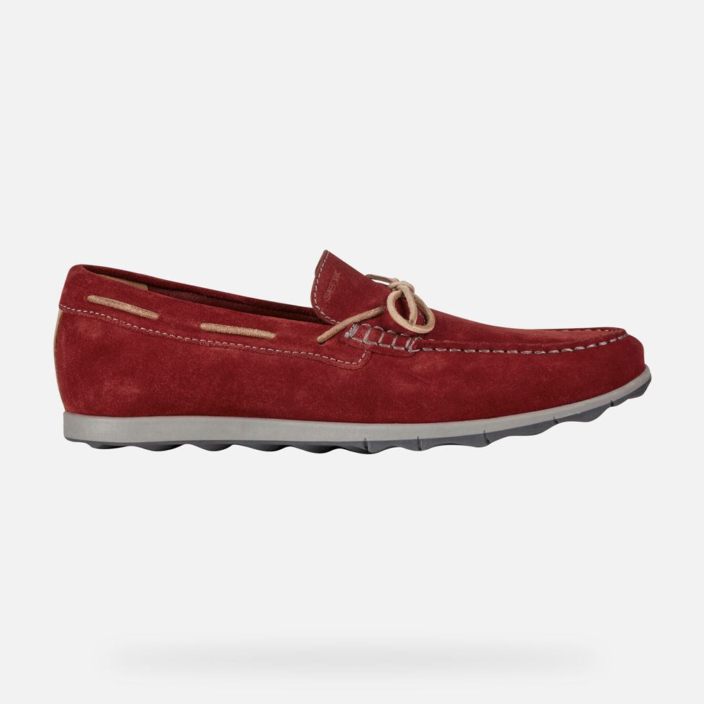 Mocassin Geox Calarossa - Rouge - Homme 214698-ZBU